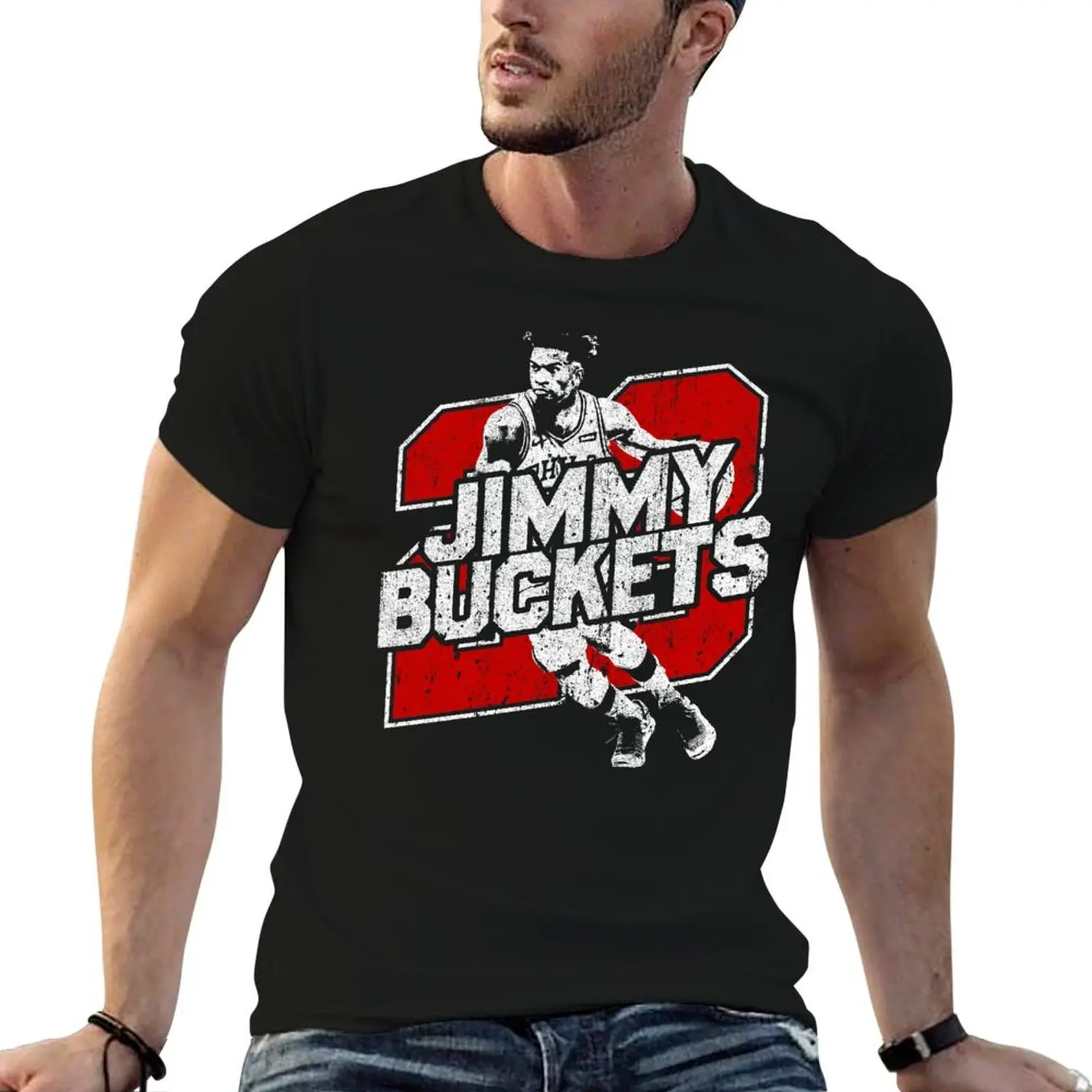 Jimmy Buckets T-Shirt funny t shirts cotton t shirts for man graphic vintage g man t shirts for men T-shirt