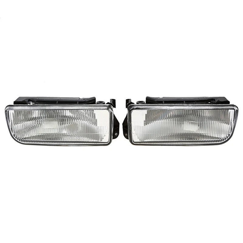 

1Pair Front Fog Light Halogen Bulbs For-BMW 3 Series E36 E36 318I 323I 325I Car Clear Lens Bumper Fog Lamp Assembly