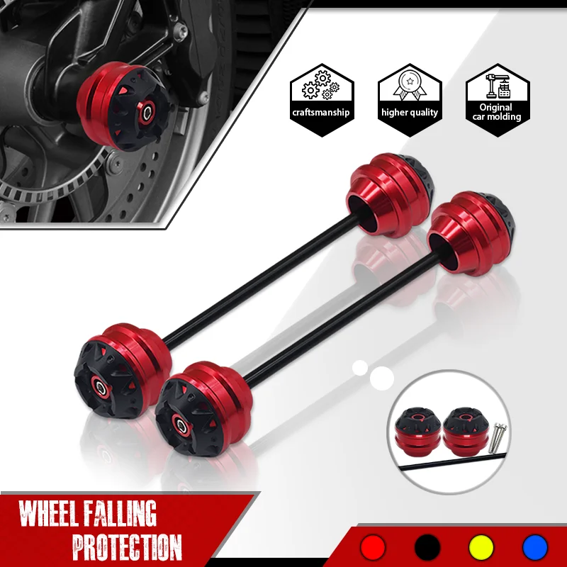

Rear Front Axle Fork Crash Sliders Cap Pad For CB750 HORNET cb750 hornet 2023-2026 Motorcycle Wheel Protector
