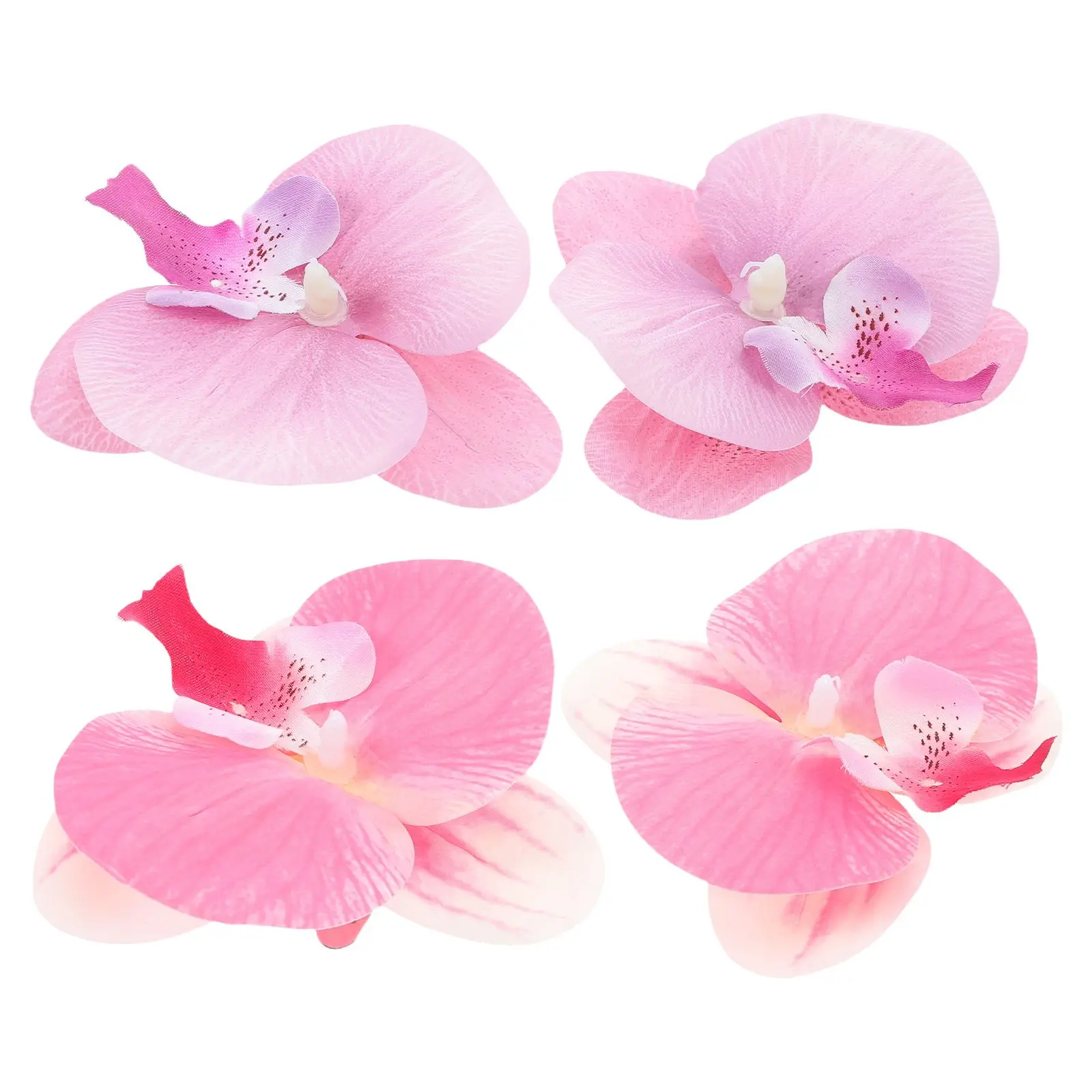 

2 Pair Sandals Decoration Accessories Plastic Heel Jewelry Flower for Women Beach Vacation Elegant Shoe Clips Removable Shoe