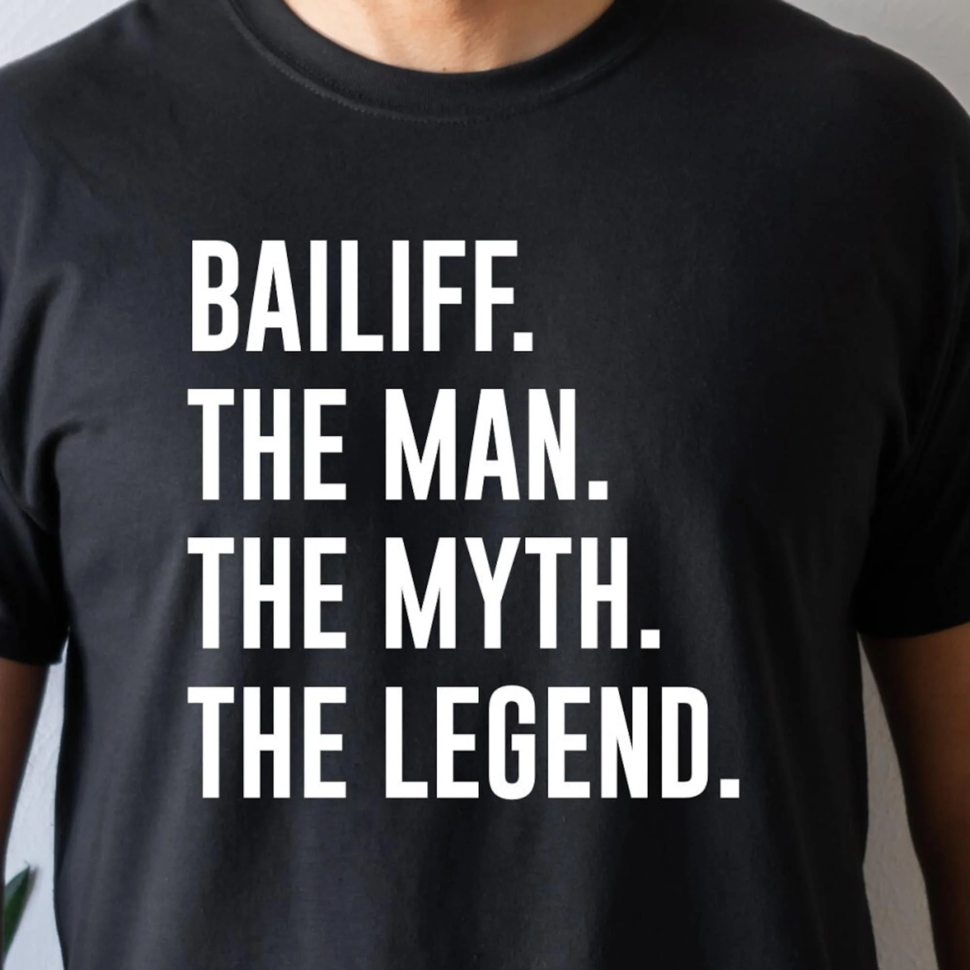 Bailiff Shirt,Bailiff Gift,Court Bailiff,Gift for Him,Gift for Bailiff,Funny Bailiff Tee,Shirt for Man