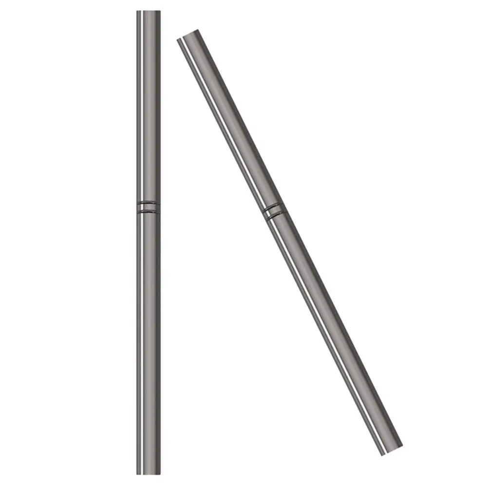 

2Pcs Nail Art Brush Set Aluminum Tube Nylon Wool Fine Tip for Gel Nails Drawing Lines Manicure Nail Art Tool Home Salon Supplies
