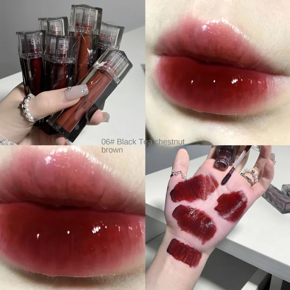 Party Gifts Long Lasting Mirror Lip Glaze Waterproof Lip Balm Moisturizing Lip Gloss