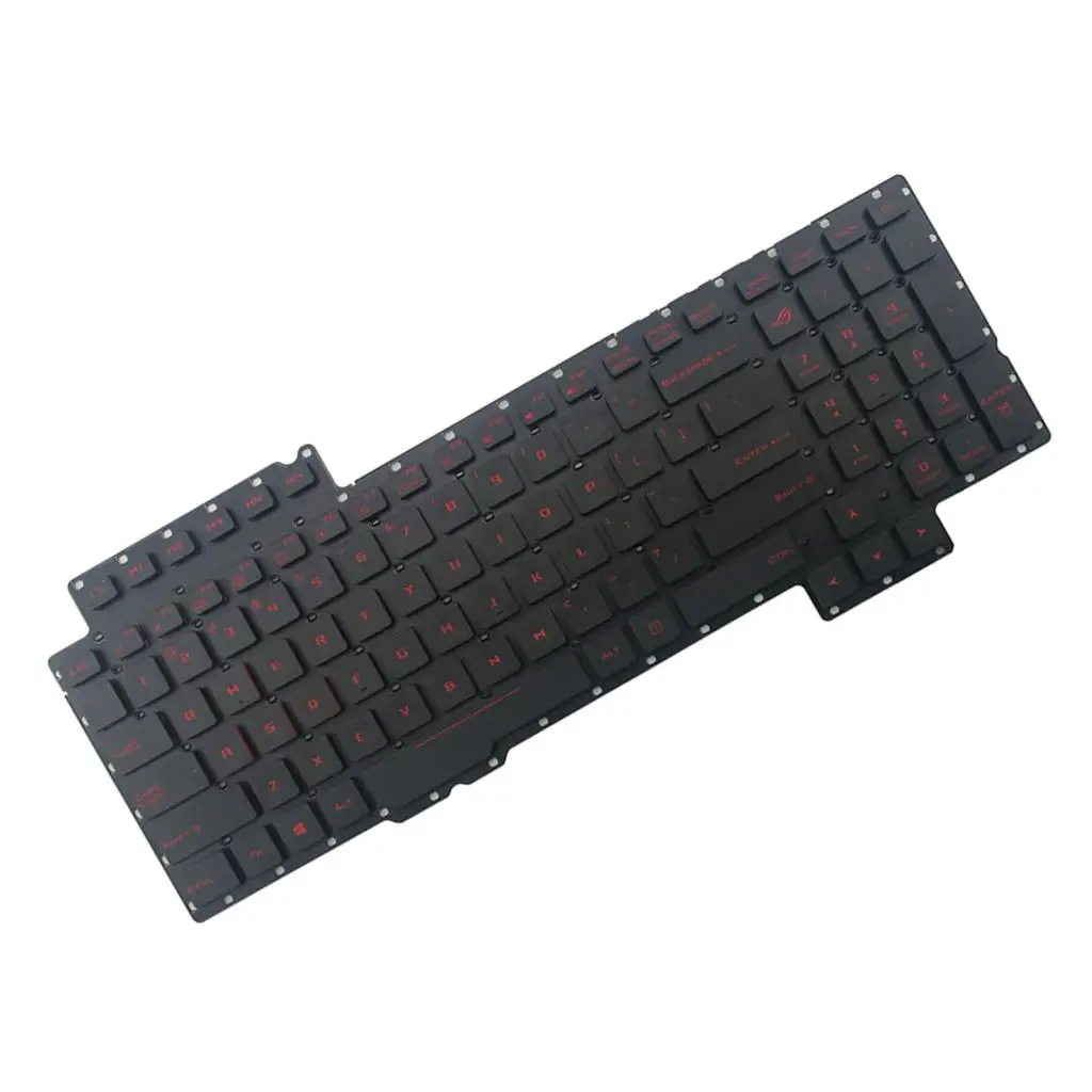 

for ROG G752 G752V Laptop US English Keyboard Black With Backlit 1 Piece