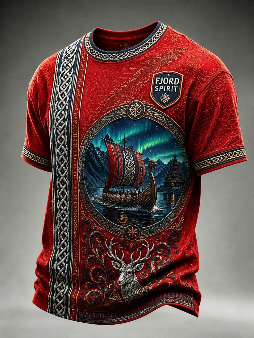 Summer Viking Clothing - 2027 Summer Best-selling Men's Vintage Viking