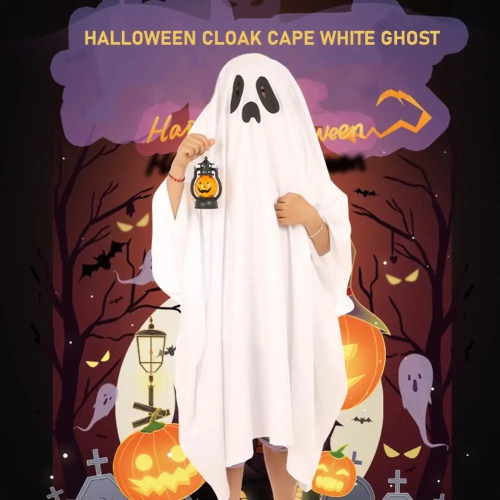 Polyester Halloween Ghost Cloak Cape Pumpkin Light Clothing Props Elf Dress Up Costumes Costumes Outfit Photo Pros