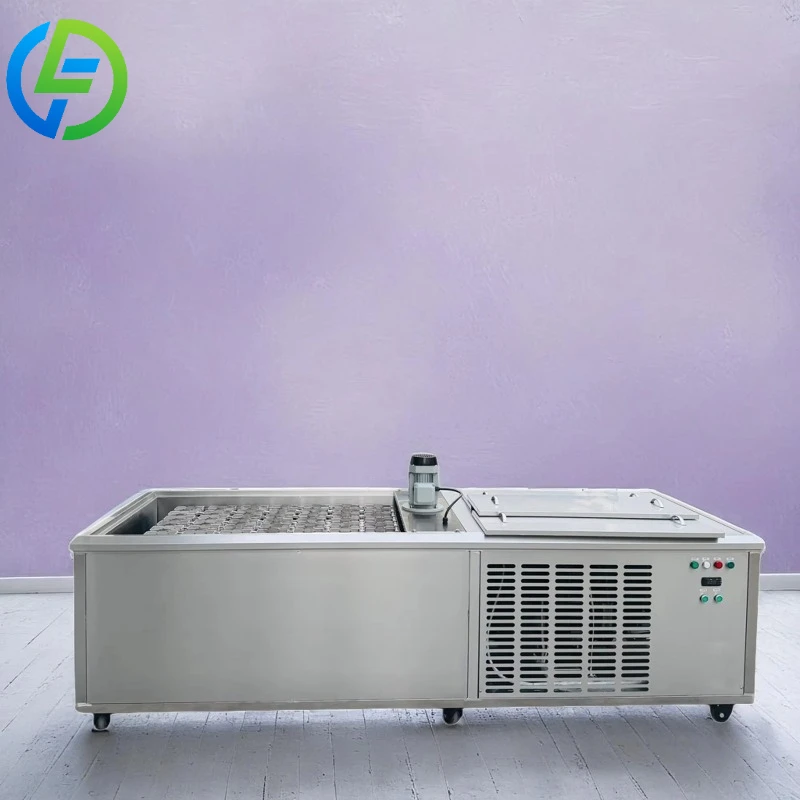 Commercial Ice Block Machine Customized Automatic Ice Brick Production Machine Energy Saving Ice Manufacturing Line