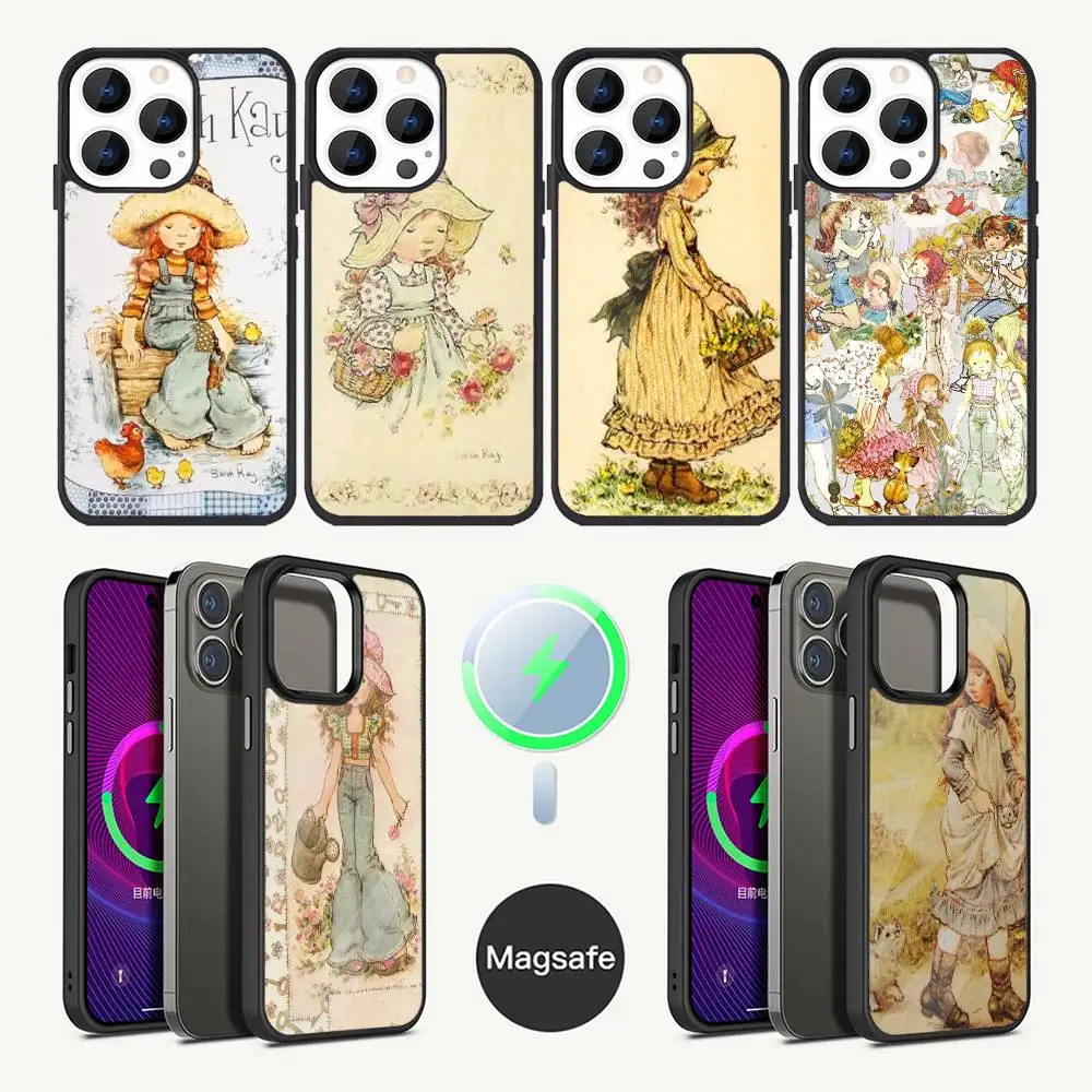 

Sarah Kay Phone Case For iPhone 16,15,14,13,12,11,Plus,Pro,Max Mini Magsafe Magnetic Wireless Charging