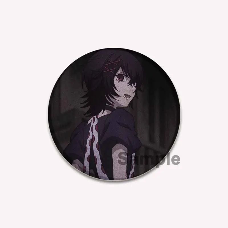 TOKYO GHOUL EX. Tokyo Ghoul Exhibition Shirazu Ginshi Can Badge Tokyo