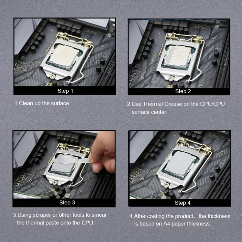 Thermal Compound Conductive Grease MX 4 Thermal Paste Processor CPU GPU  Heat SinkCooler Cooling Fan Plaster