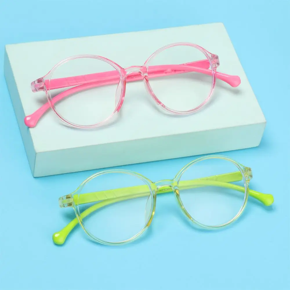 Fashion Online Classes Computer Kids Glasses Ultra Light Frame Comfortable Eyeglasses Anti-blue Light