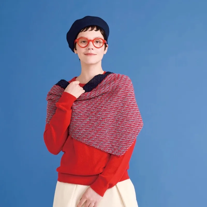 Keito Dama 44 - غزل حياكة أكريليك ناعم مع سترة بنمط آلان الساحرة وقبعة كروشيه مثالية للمبتدئين #4