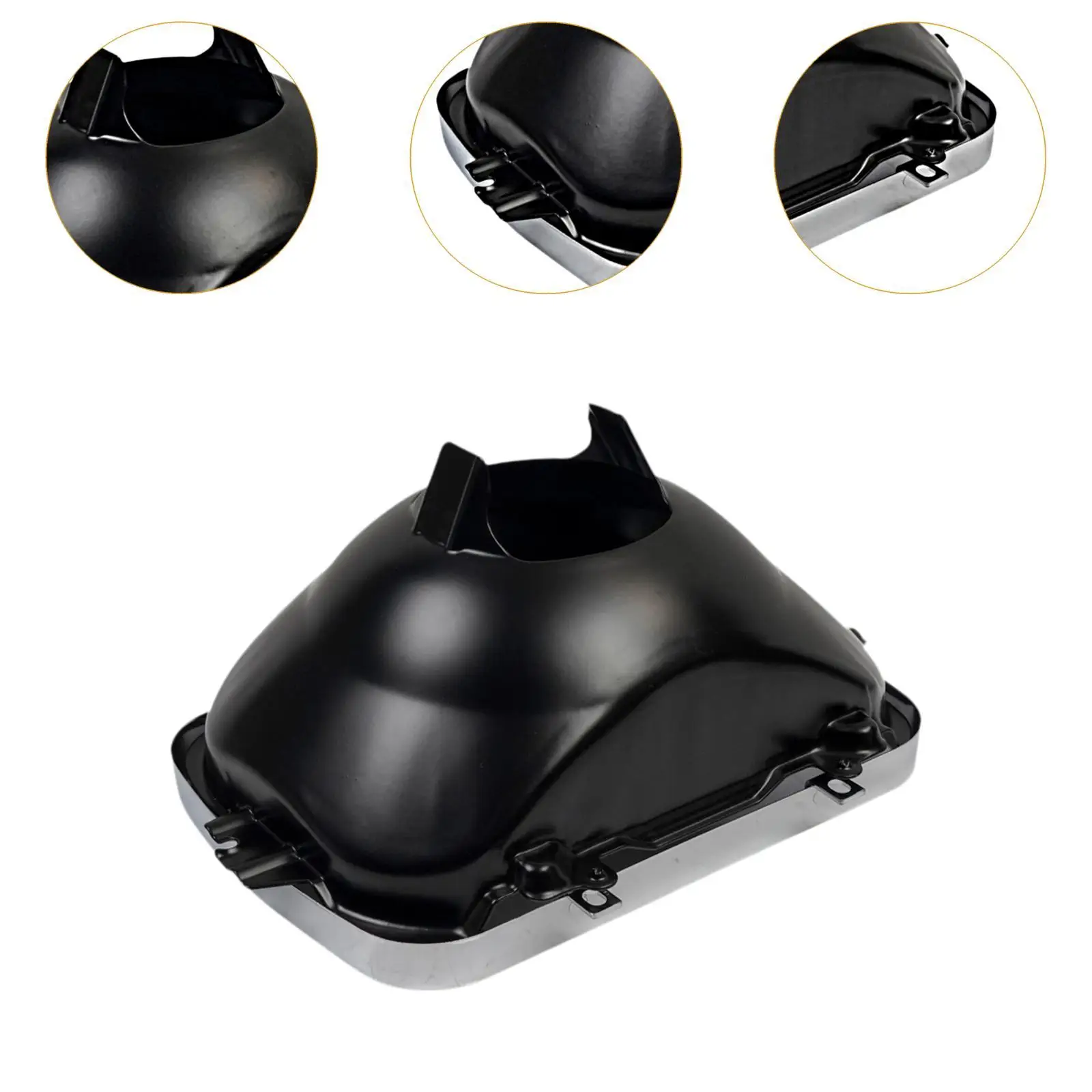 Headlight Mounting Kit Accessory Headlight Support 42437 Replacement for Chevrolet Express Lightweight Replace Parts Black