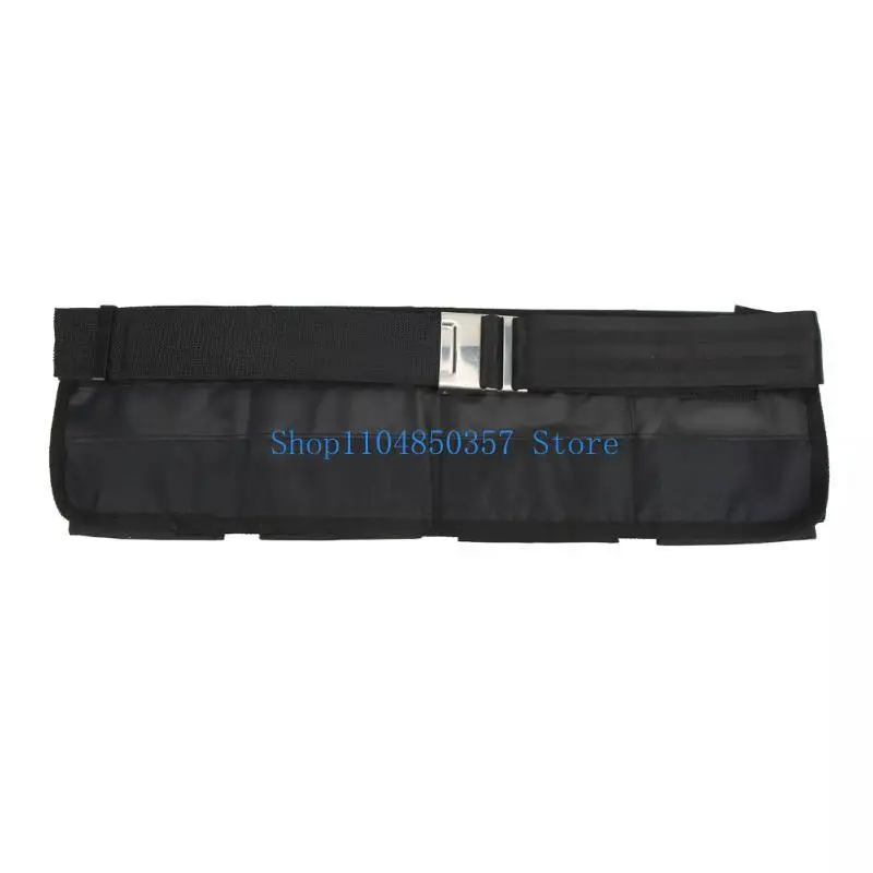 

652F Diving Weight Belt with 4 Pockets Adjustable Weight Belt for Swimmers