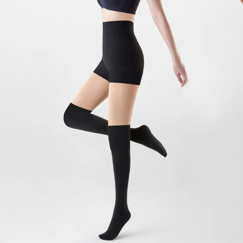Collants de danse latine pour femmes, 3 en 1, artefact de jambe nue pour la chaleur, Leggings antidérapants, sous-vêtements pour adultes, bas DNV19246, nouvelle collection 2023