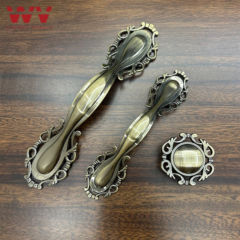 

WV Antique Kitchen Cabinet Storage Dressers Handles Vintage Closet Item Drawer Furniture Handle Door Cupboard Wardrobe Hardware