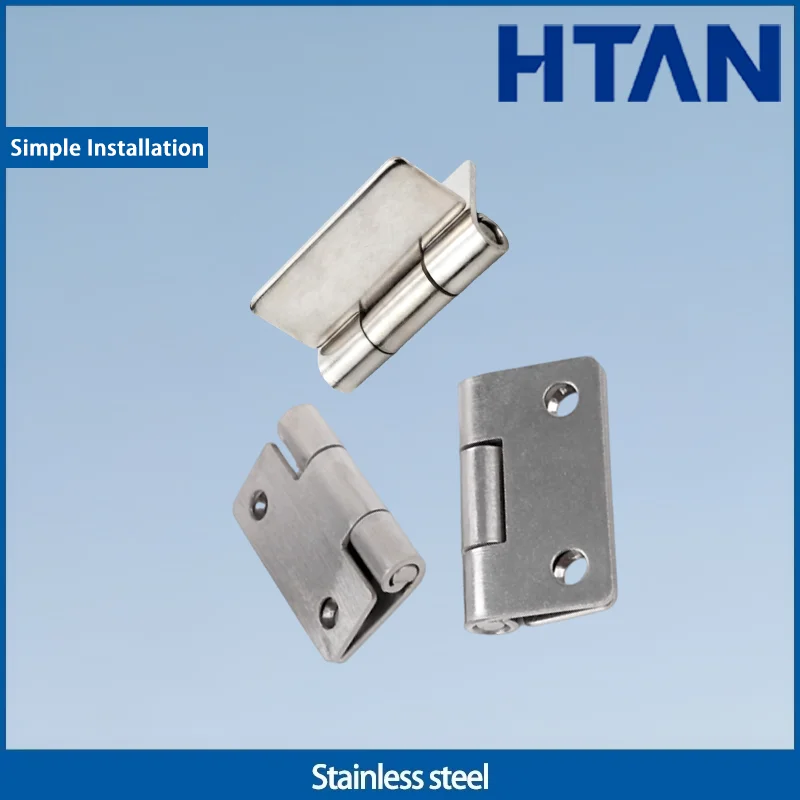 Silent Folding Thickened Flat Hinge For Industrial Motor Equipment Door Hinges Made Of 304 Stainless Steel