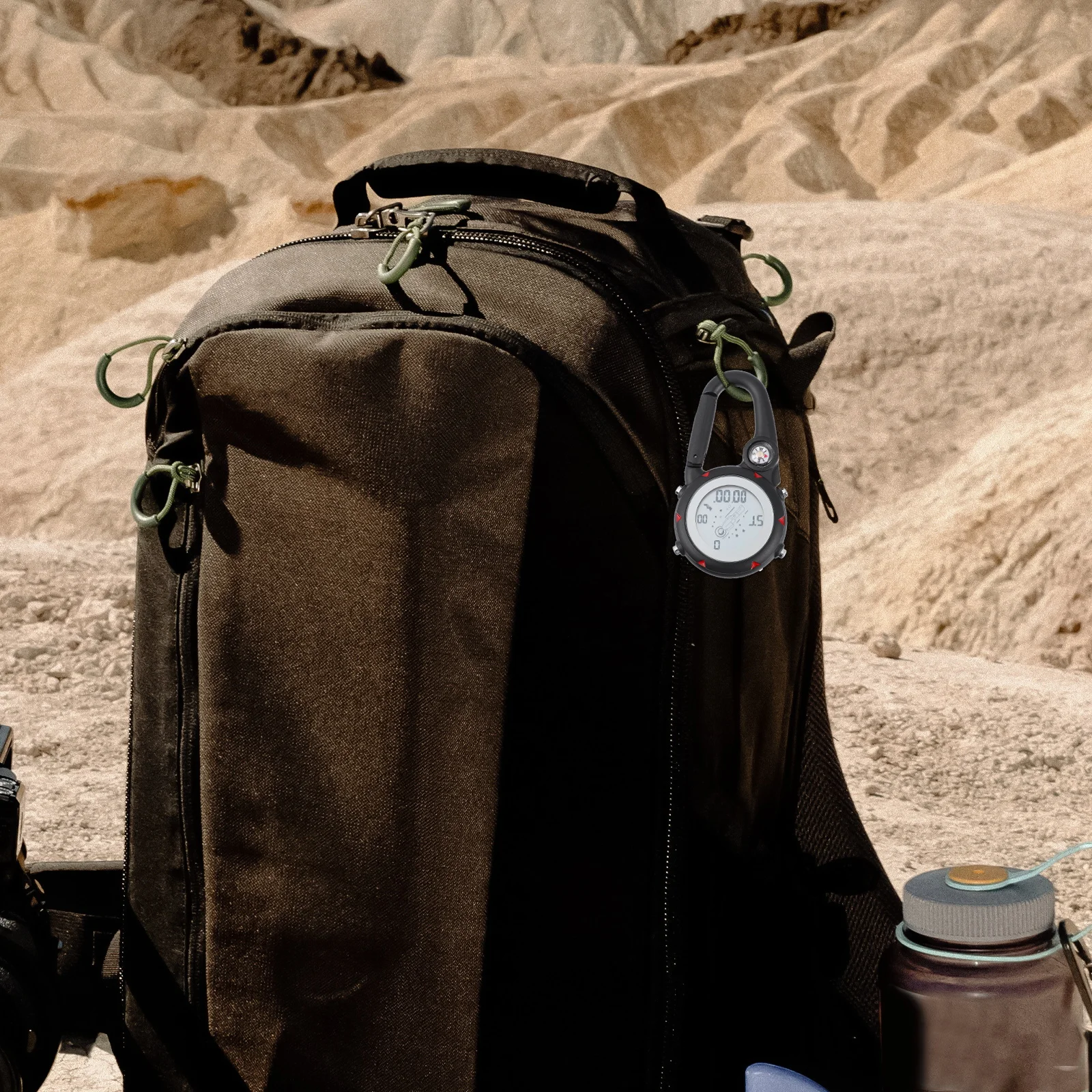 

1pc Unisex Pocket Watch Glow In Dark Luminous Belt Fob Watch For Halloween Birthday Gift Outdoor Camping Climbing Doctor