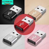 USB Type C Adapter USB3.0 Type A Male to USB 3.1 Type C Female Converter USB C Charging Data Transfer Adapter for iPhone 12 Pro