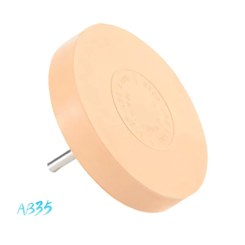 

AB35-Car Decal Remover Pneumatic Rubber Remover Wheel Film Glue Removal Eraser Scraper Plate Paint Cleaner Polishing Tool