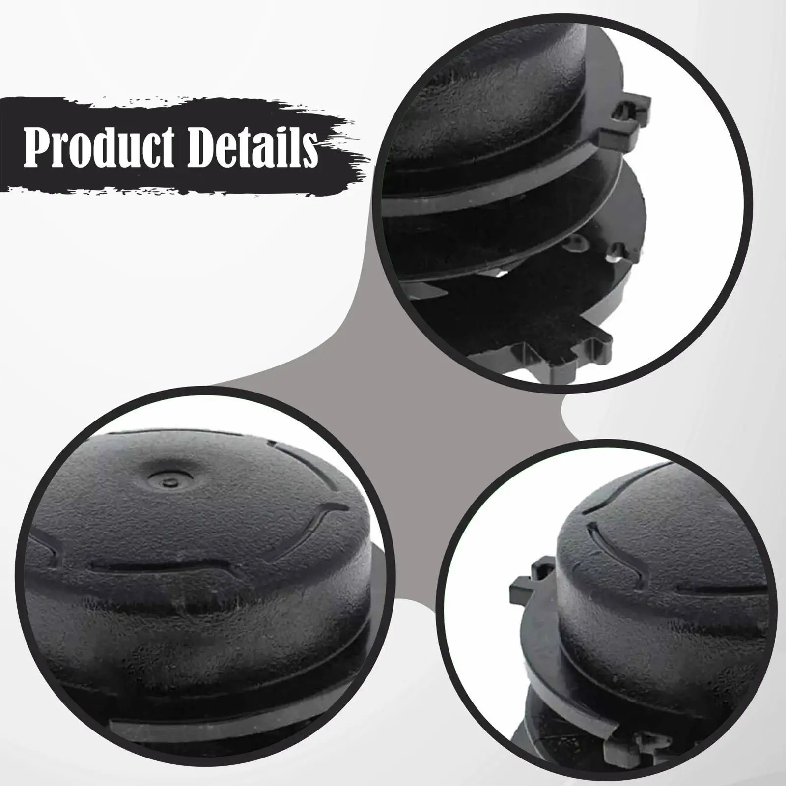 40037133001 Componentes de tapa de desbrozadora de hilo Reemplaza directamente el carrete de recortadora de repuesto para 36-2, 46-2, 56-2