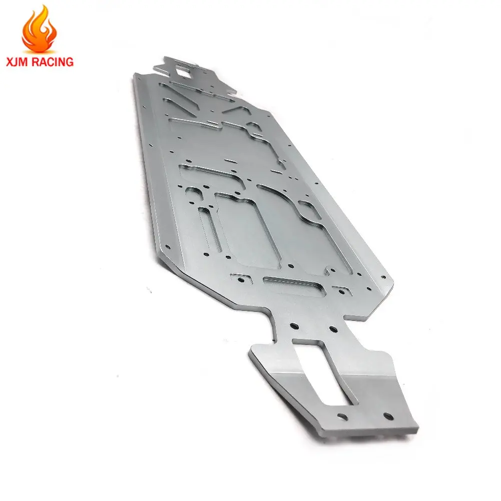 5MM CNC Aluminum Metal Integrated Forming Engine Large Chassis Plate for 1/5 Losi 5ive T ROFUN ROVAN LT KingmotorX2 Rc Car Parts