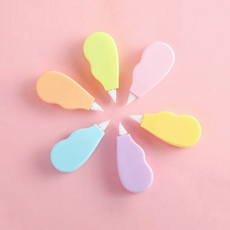 1 Set/6 Pcs 3m/piece Length Cute Kawaii Morandi color Correction Tape Altered Tools School Office Corrector Stationery Supplies