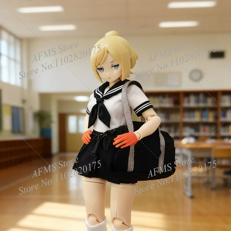 1/12 مقياس البدلة المتنقلة فتاة حقائب كروسبودي رسول حقائب JK أنيمي الدمى ملحق صالح 6 بوصة عمل الشكل الجندي #6