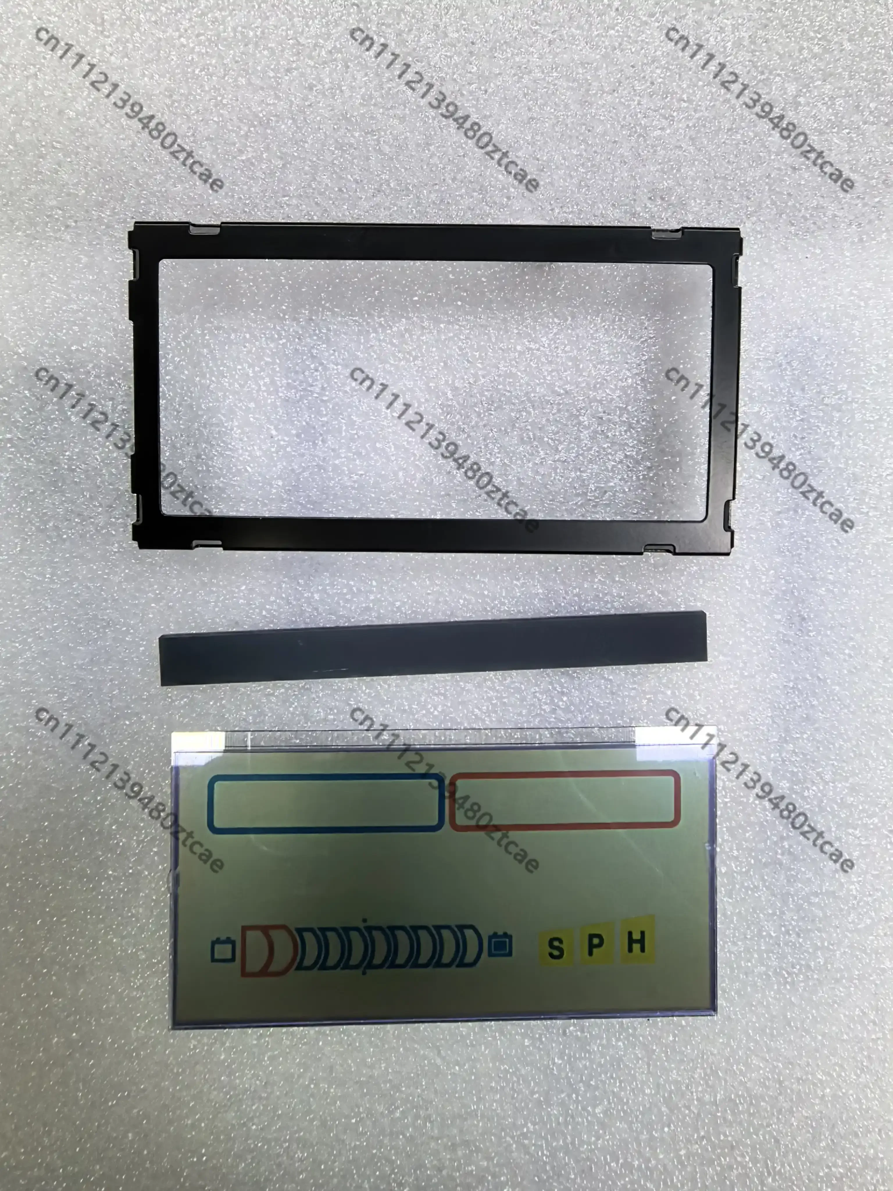 Electric Forklift Instrument Panel Display Glass Spare Parts Compatible With 7FB 7FBR 7FBE Series Forklift Dashboard Glass