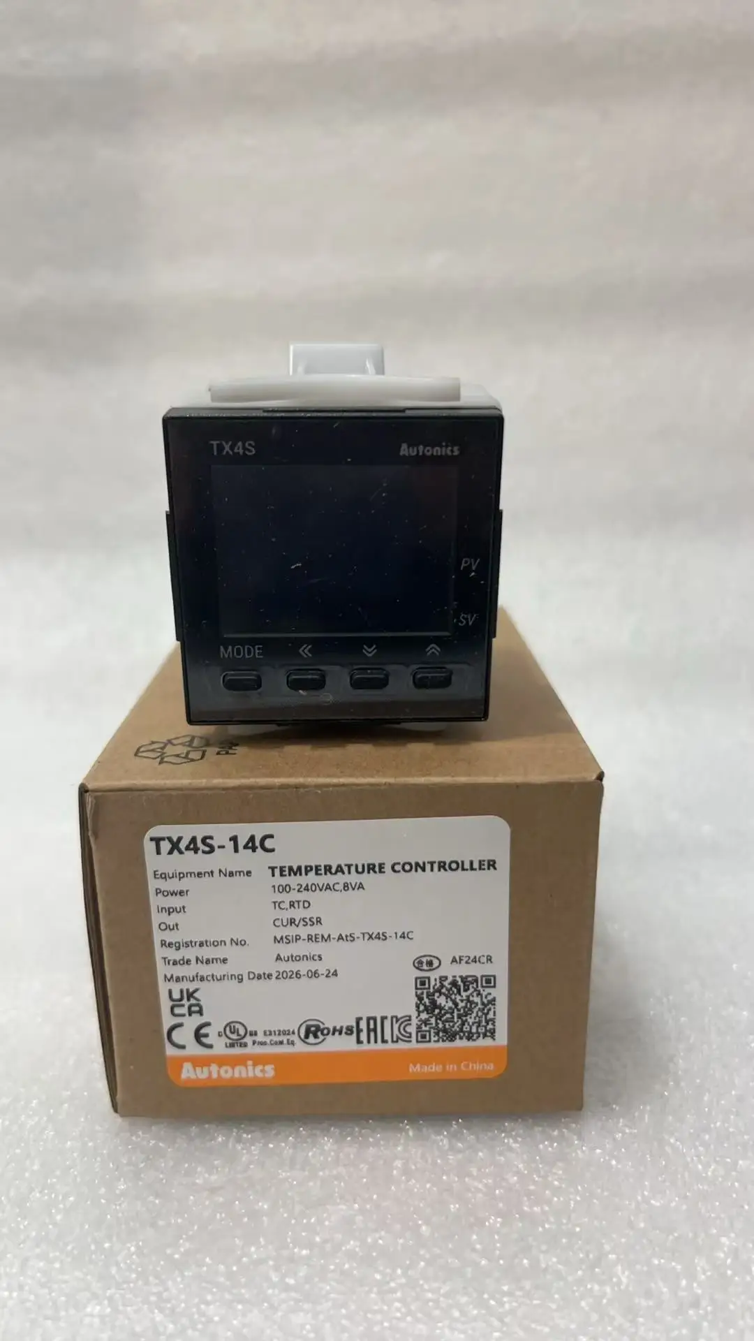 TX4S-14C ЖК-дисплей ПИД-регуляторы температуры