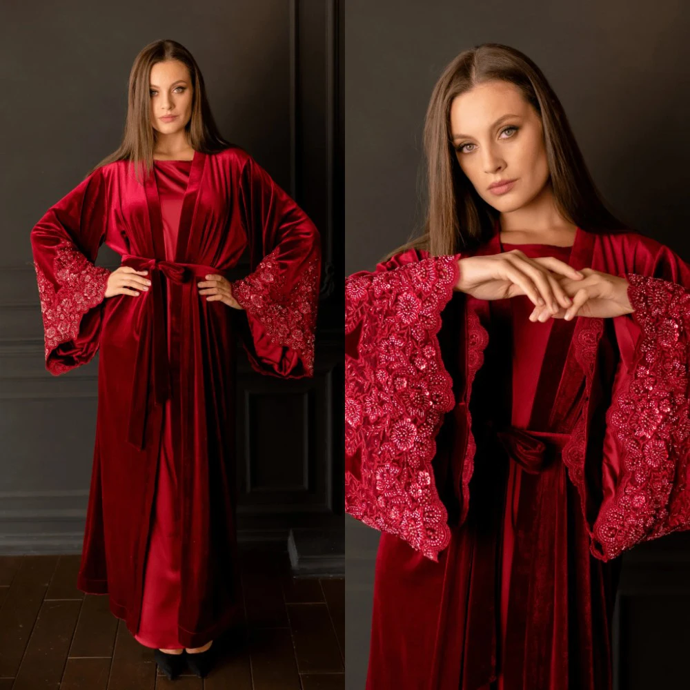 

Изящные платья, женский халат на шнуровке с длинным рукавом, халат для беременных, платье для душа для фотографии на заказ