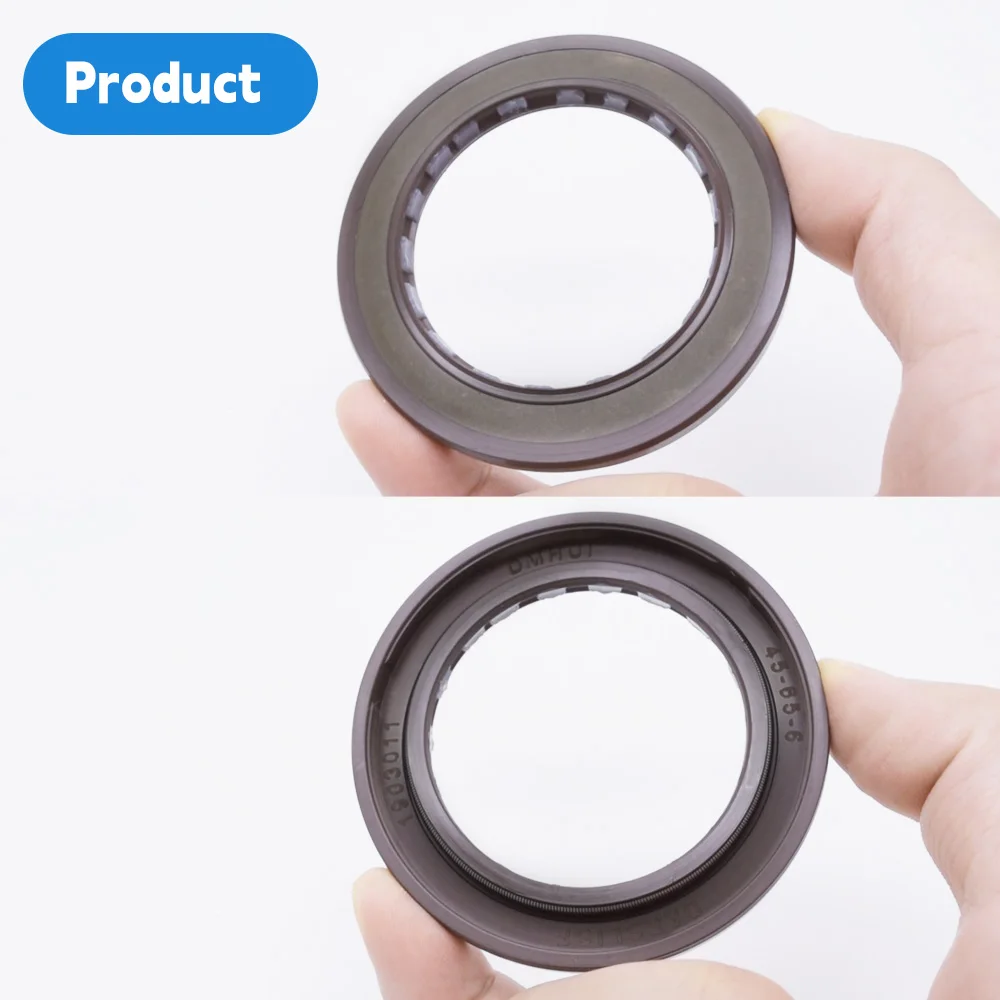 Hydraulic Pump Parts Oil Seal 45x65x6mm FKM ISO9001 Certified - DMHUI High Pressure Rotary Shaft BAFSLISF Seal Ring 45*65*6