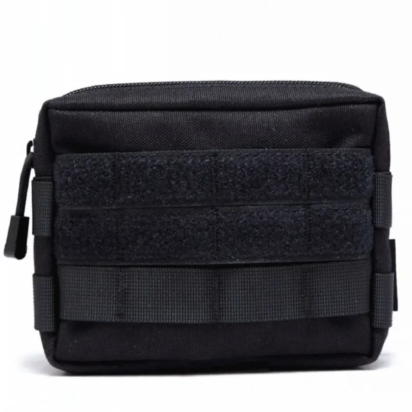 EDC Molle Tactical Pouch Waist Pack Compact Utility Pouches Waist Belt Bag Medical Bags Phone Case Outdoor Hunting Accessories view 3