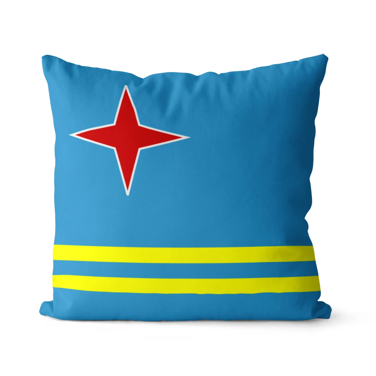 

Wuzidream The Aruba Flag Pillow Cover Decoration Pillow Case Decorative Throw Pillow Cover For Sofa Cushion Cover