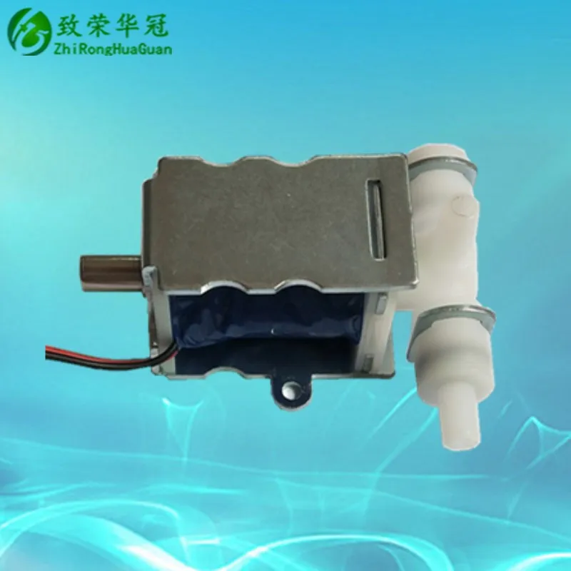 Two three-way solenoid valve combination, micro air valve, beauty equipment exhaust valve, massage equipment exhaust valve