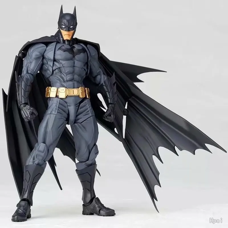 

Marvel Batman Humanoid Figure Yamaguchi Style Revoltech Dc --- Man Gear Joints Super Movable Figure Avengers Alliance Kids Gifts