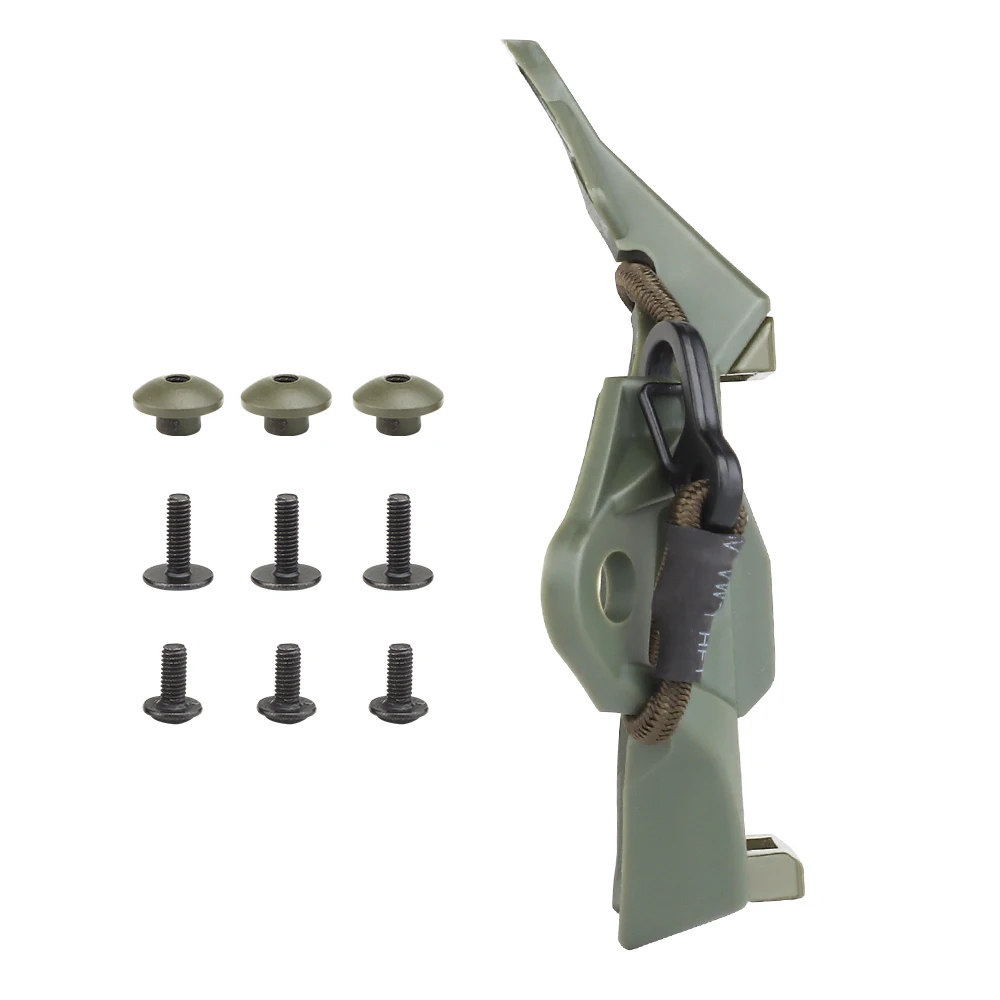 VULPO New Tactical Helmet Vas Shroud Three-Hole NVG Mount Adapter/Aluminum Alloy Modular Shroud For FAST MICH AF Wendy Helmet