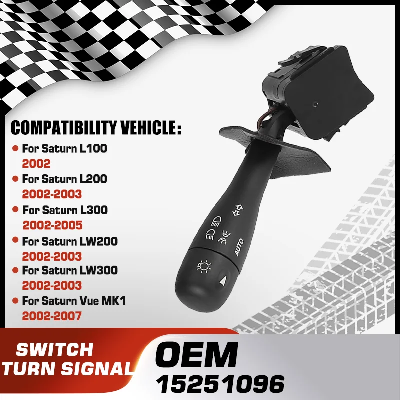 

Автомобильный указатель поворота, переключатель фар для Saturn L100 Saturn L200 Saturn L300 Saturn LW200 Saturn LW300 Saturn Vue MK1 15251096