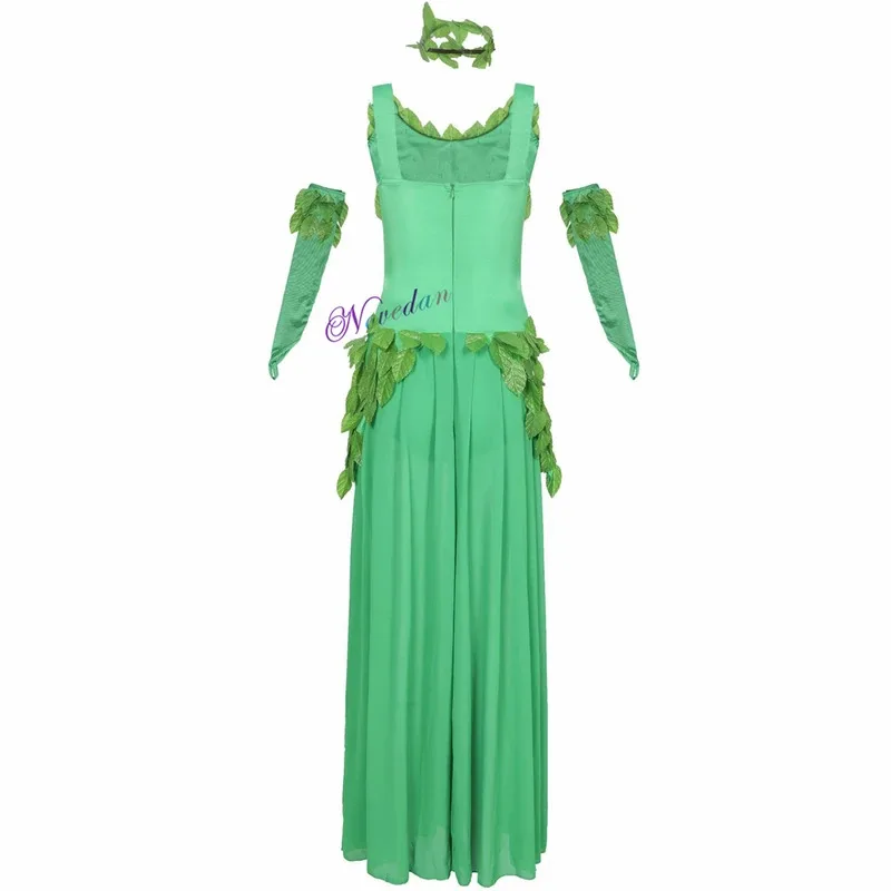 مثير المرأة القاتلة الجمال اللبلاب ارتداءها تأثيري الزي الكبار زي حفلة تنكرية كرنفال هالوين زي شعر مستعار goi/6