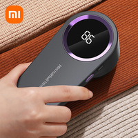 New Xiaomi Portable Electric Lint Remover Led Display Rechargeable Clothe Fabric Shaver Fast Household Clothes Hair Ball Trimmer