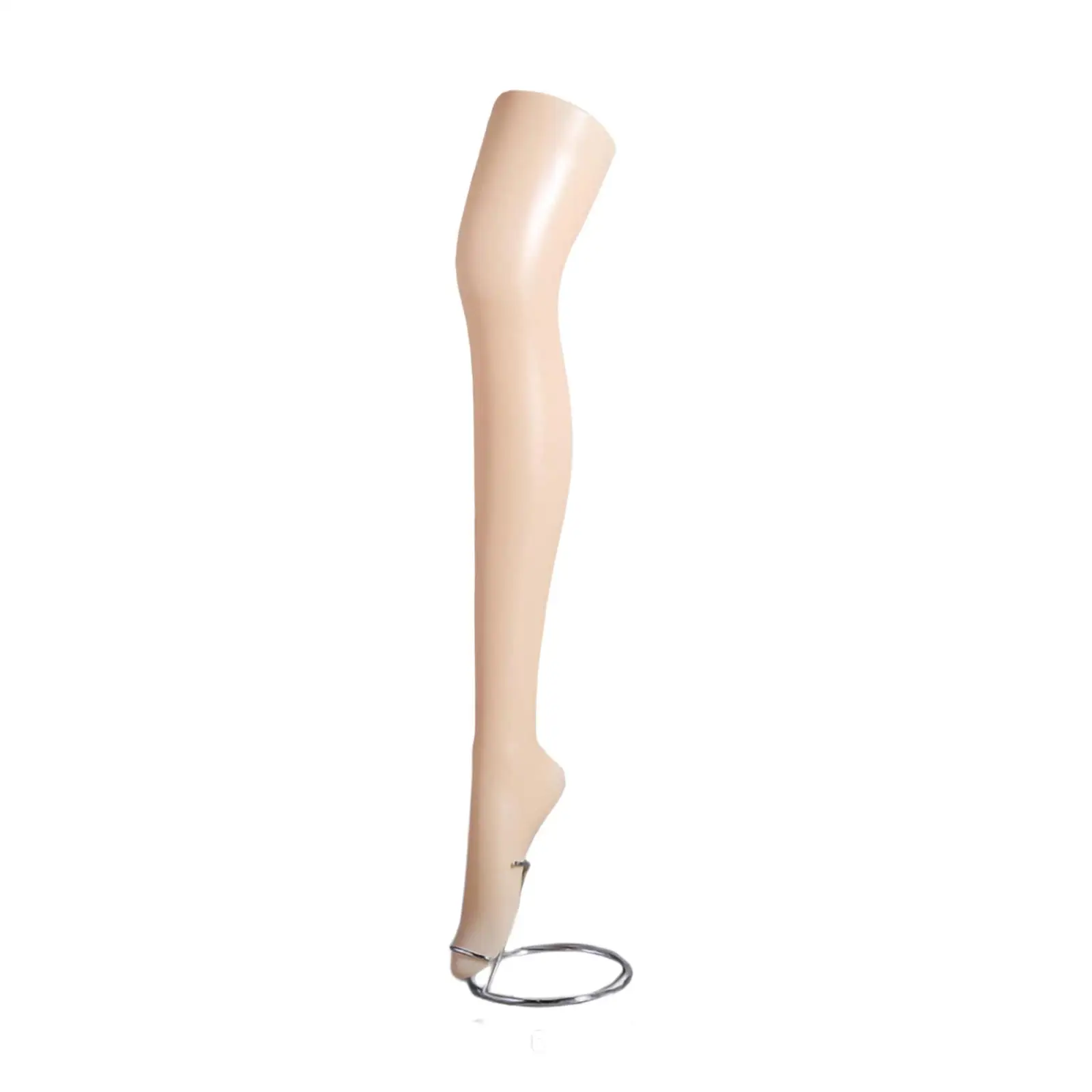 Women Mannequin Leg Easy to Use PE Convenient with Bracket Practical Stocking Mannequin for Commercial Use Showcase Store Shops