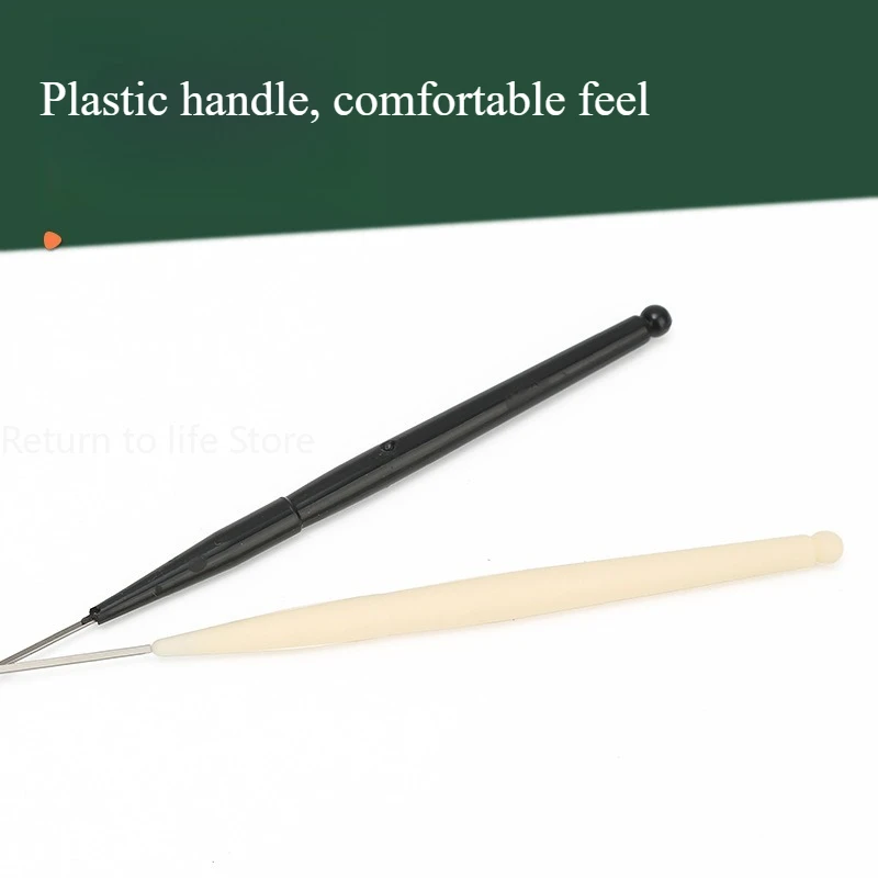 أداة احترافية بخطاف مزلاج صغير لوصلات الشعر تجديل الكروشيه الديكور DIY صيانة المجدل الحرفية