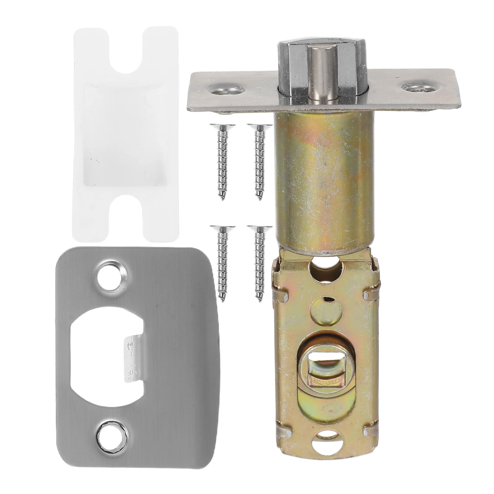 

Adjustable Latch For 45° 60° 70° Bathroom Passage Doors Stainless Steel Sliding Barn Door Lock Replacement Swinging Door