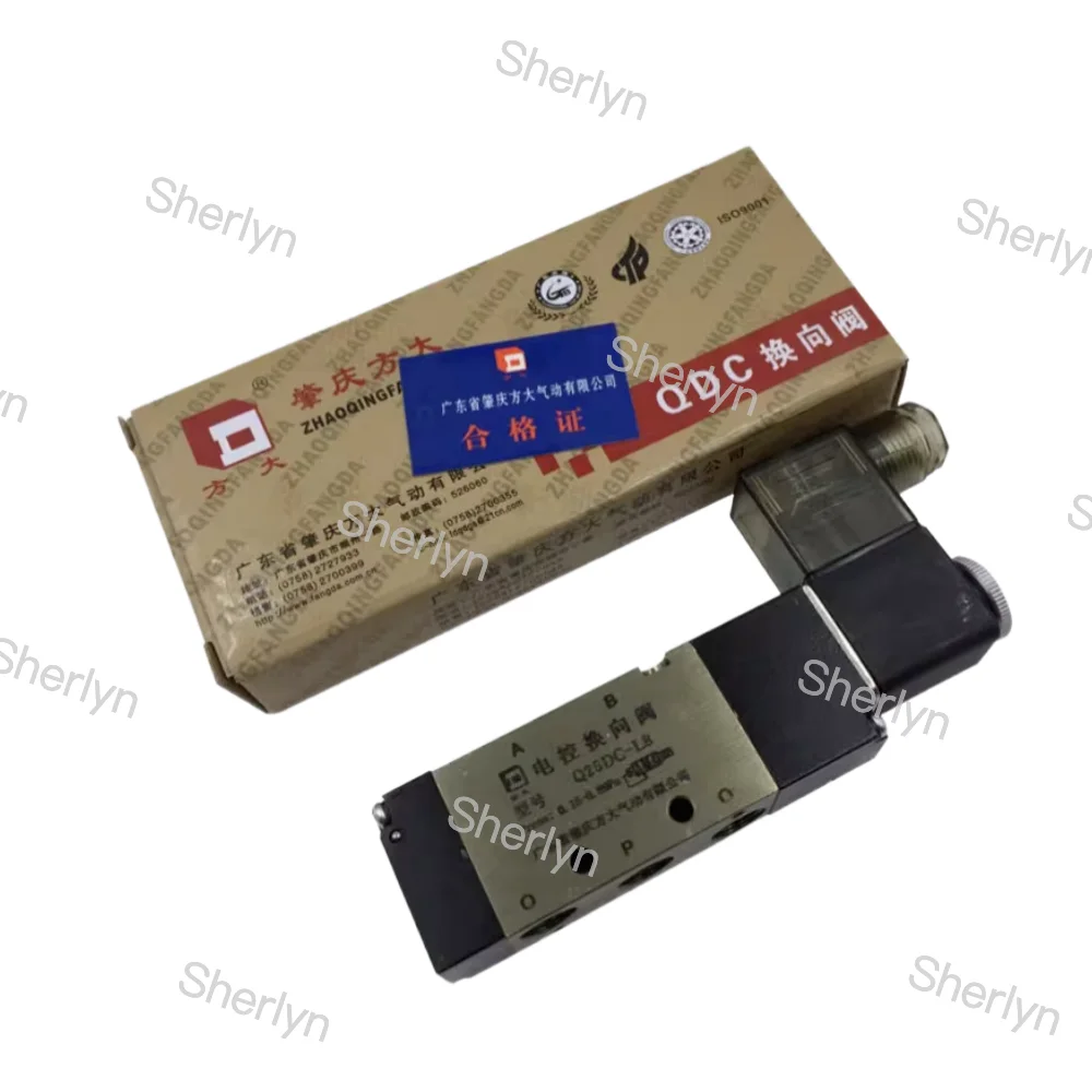 Fangda Solenoid Valve Q25DC-L8 Q25DC-L10 AC220V DC24V Electrically Controlled Directional Valve