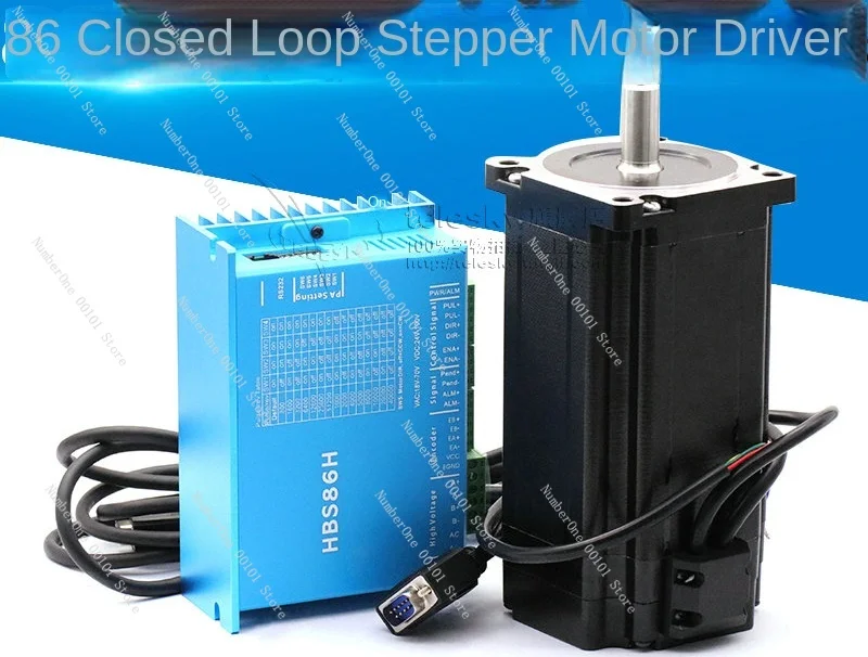 86 closed-loop stepper motor + driver 12N.m full closed-loop speed constant torque stepper motor control board set