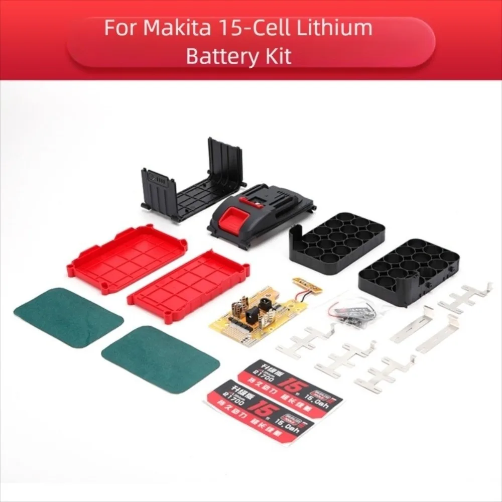 

Plastic Battery Plastic Case 10 Cell 15 Cell 21700 Battery Case DIY Shell Box DIY Electric Tool Kit Lithium Electric Drill