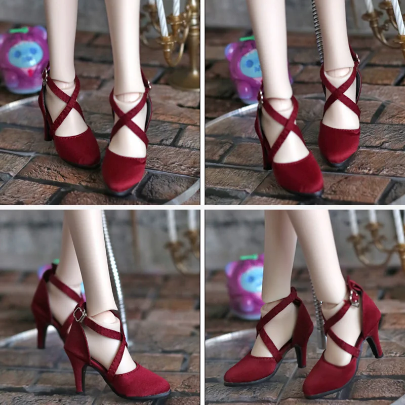 1/3 BJD Shoes SD High heel sandals Dollfie DREAM MID DK LUTS SOOM DOD Dollmore Luts AOD DZ AF