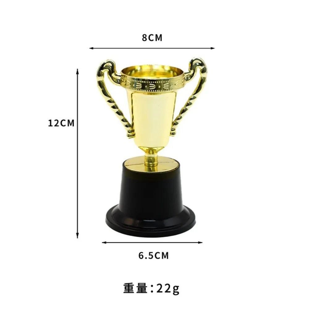 Multi Style Plastic Trophy Plastic Material Small Size Award Trophies Pentagram Star Trophy Model Prize Cups School Competition