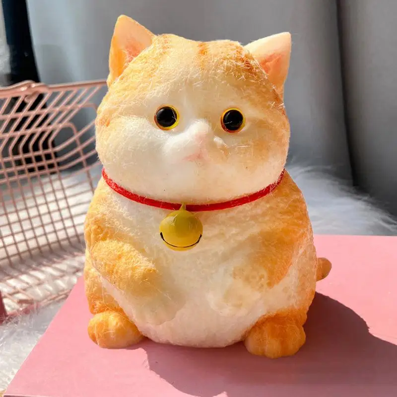 Gato dos desenhos animados squeeze brinquedo bonito ultra macio gato estresse brinquedo estresse mochi squeeze brinquedos brinquedo bonito gato bonito ultra macio reduzir