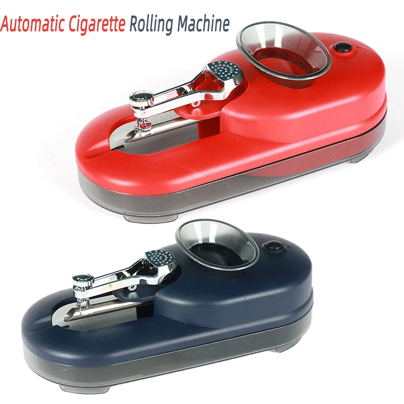 Automatic Cigarette Rolling MachineTobacco 6.5MM/8MM Injector Filling Machine Can Grind Filled with Tobacco for Cigarette Tubes